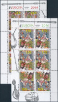 2014 Europa CEPT Hangszerek kisívpár Mi 5153-5154