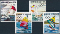 1983 Nyári Olimpia vágott sor Mi 909-912