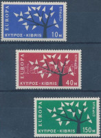 1963 Europa CEPT sor Mi 215-217