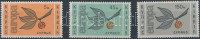 1965 Europa CEPT sor Mi 258-260