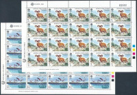 1986 Europa CEPT Természet- és Környezetvédelem kisívsor Mi 655-656