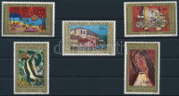 1975 Polinéz művészek festményei sor Mi 203-207