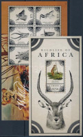 2012 Afrikai vadállatok kisív Mi 6101 -6105 + blokk Mi 626