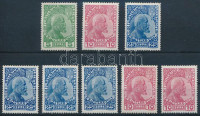 1912 Mi 1-3 + 2 x Mi 2 + 3 x Mi 3 (Mi EUR 750,-)