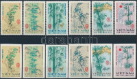 1967 Bambusz fogazott és vágott sor Mi 469-474