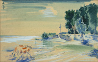 Boromisza Tibor (1880 - 1960): A Duna Vácnál