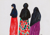 WILHELM JARUSKA* (Vienna 1916 - 2008 Vienna): Headscarved women