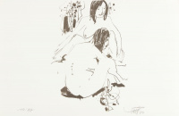 HANS KNESL* (Bad Pirawarth 1905 - 1971 Vienna): Portfolio of 6 lithographs, 1970