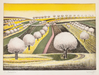 GOTTFRIED KUMPF* (Annaberg im Lammertal 1930 - 2022 Vienna): Flowering trees
