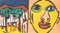 PETER ROBERT KEIL* (born 1942 in Zuellichau): Bundle of 15 oil paintings