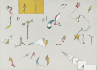 JAN VOSS* (born 1936 in Hamburg): Without title, 1972