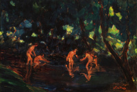 Gyügyei Nagy Zsigmond (1872-1932): Bathers