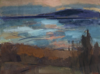 Iván Szilárd (1912-1988): Evening Balaton