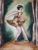 Detre Szilárd (1891-?): Revue dancer, around 1930