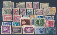 Kis tétel az 1910-es évektől az 1940-es évekig, benne teljes sorok stecklapon (51.700)
