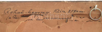 Szentgyörgyi jelzéssel: Rohac-hegység (Rohács, Tátra), 1933. Akvarell, papír, hátoldalán korabeli felirattal. 40×30 cm. Dekoratív, üvegezett, korabeli sérült fakeretben.
