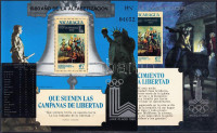 1980 Téli és nyári olimpia 2 blokk Mi 119 + 130