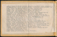 1945 Gyula, egyedi készítésű emlékkönyv: ,,1945. évben a gyulai fogházban politikai büntetésüket töltők emlékkönyve. Baumann Alajos faszobrász. Benne kézzel írt bejegyzésekkel, illetve beragasztott, gépelt dokumentumokkal: a