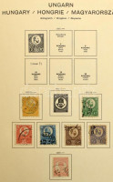 1871-1944 Szépen gondozott gyűjtemény sok jobb kiadással Schaubek előnyomott albumban. Magas katalógus érték!