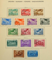 1871-1944 Szépen gondozott gyűjtemény sok jobb kiadással Schaubek előnyomott albumban. Magas katalógus érték!