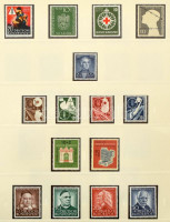 NSZK 1949-1969 Kifogástalan postatiszta luxus gyűjtemény Safe dual albumban, a Postakürt sor Schlegel vizsgálójellel / FRG luxury collection in Safe dual album, Posthorn set signed Schlegel (Mi EUR ~5.000.-)