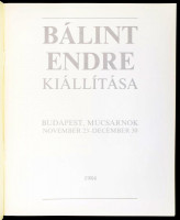 3 darab kiállítási katalógus: Bálint Endre 1981, Gyulai Líviusz 1981, Lantos Ferenc 1999.
