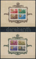 1947 Roosevelt vágott blokkpár (120.000)