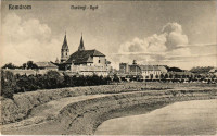 1913 Komárom, Komárno, Darányi liget. Pannonia kiadása / park (EK)