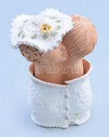 Illár Erzsébet (1940-): Szerelmespár. Jelzett, m: 16 cm