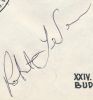 1979 Robert Nieman amerikai öttusázó aláírása Öttusa VB FDC-n / Signature of Robert Nieman american pentathlete
