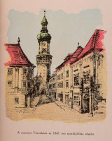 A soproni ipar 100 éve. 1847-1948. Kiállítási katalógus. Sopron, 1948, Röttig-Romwalter Nyomda Rt, 42 p. + 9 ( egy színes, a többi fekete-fehér) t. Kiadói papírkötés, foltos borítóval, rajta kis szakadással, a hátsó borítón