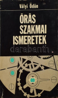 Vályi Ödön: Órás szakmai ismeretek. Bp., 1967, Műszaki, 527+1 p. 4. kiadás. Kiadói vászonkötésben, sérült, kopott kiadói papír védőborítóban, sérült gerinccel, foltos, kiss vetemedett hátsó táblával. Megjelent 2800