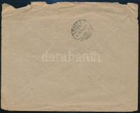 1945 Készpénzzel bérmentesített ajánlott levél Kiss Ferencnek, visszaküldve 
