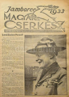 1933 A Magyar Cserkész Jamboree különszámai hivatalos műsorral és térképpel. 1-14. számok, egybe kötve, egészvászon kötésben. Rengeteg képpel.