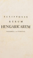 Schwandtner, Joannes Georgius. Scriptores rerum Hungaricarum veteres ac genuini... et cum amplissima praefatione Mathiae Belii. Pars I. Tyrnavie, 1745. Coll Ac Soc. Jesu. XI. 694p.A XVIII. század rendszerező művei sorát Bél Mátyás kezdte el