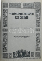 1926-1928 Történelmi és Régészeti Közlemények. I. évf. 1-3., II. évf. 1-4., III. évf. 1-2., 1926. május, szeptember, december, 1927. március, junius-szeptember, október-december, 1928. március-julius. Összesen 9 szám. Három