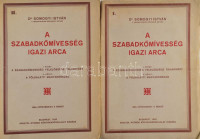 Somogyi István: A szabadkőmívesség igazi arca. I-II. köt. I. köt.: A szabadkőmívesség felelőssége Trianonért. II. köt. A földalatti Magyarország. Bp., 1929, Apostol Nyomda, 183 p., 211+1 p. Első kiadás. A mű szerepel az Ideiglenes