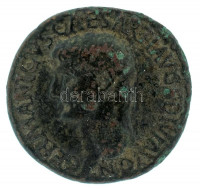 Római Birodalom 037-41 / Germanicus (posztumusz, Caligula alatt) / Róma / As bronz (9,75g) T:VFRoman Empire 37-41 / Germanicus (posthumous, under Caligula) / Rome / As bronze 