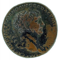Római Birodalom 103-111 / Traianus / Róma / As bronz (11,13g) T:XF,VFRoman Empire 103-111 / Trajan / Rome / As bronze 