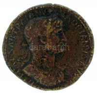 Római Birodalom 118 / Hadrianus / Róma / Sestertius bronz (25,24g) T:VFRoman Empire 118 / Hadrian / Rome / Sestertius bronze 