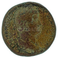 Római Birodalom 134-138 / Hadrianus / Róma / Sestertius bronz (21,84g) T:VFRoman Empire 134-138 / Hadrian / Rome / Sestertius bronze 