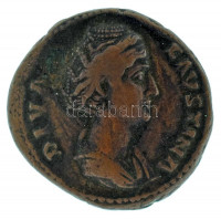 Római Birodalom 141 után / I. Faustina / Róma / As (10,22g) T:VF patina /Roman Empire after 141 / Faustina I / Rome / As 