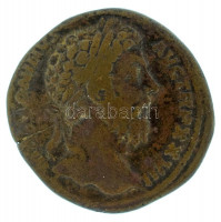 Római Birodalom 172-173 / Marcus Aurelius / Róma / Sestertius bronz (21,87g) T:VF /Roman Empire 172-173 / Marcus Aurelius / Rome / Sestertius bronze 