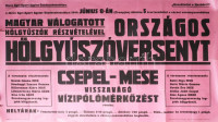 1944 Országos Hölgyúszóverseny és Csepel-MESE vízipólómérkőzés, Move Egri Sport Egylet Úszószakosztálya rendezésében, 