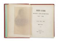 Petőfi Sándor: -- összes költeményei 1842-1846. I.-II. kötet. Második kiadás.