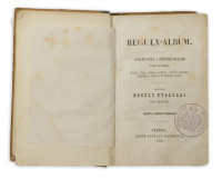 Reguly-album. Történeti és szépirodalmi tartalommal Jászay, Jókai, Jósika, Lugossy, Petőfi, Rischel, Szigligeti, Vahot I., és Venczel által. Megelőzik Reguly utazásai Toldy Ferenctől.