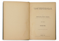 Kisfaludi Lipthay Sándor: Vasútépítéstan. I-III. kötet [4 kötetben]