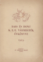 HETÉNYI REZSŐ: Bars és Hont k. e. e. vármegyék évkönyve 1943.
