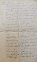 MÓRICZ ZSIGMOND (1879-1942) író autográf kézirata.