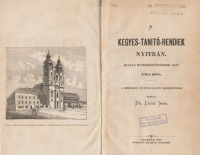 CSŐSZ IMRE: A kegyes-tanitó-rendiek Nyitrán.